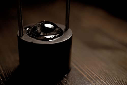 Pressice Barware Ice Ball Press - Effortlessly Make Giant Ice Balls - Includes Brushed Aluminum Ice Press and Ice Mold