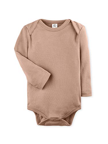 Image of Colored Organics - Organic Cotton Baby Bodysuit - Long Sleeve Infant One Piece