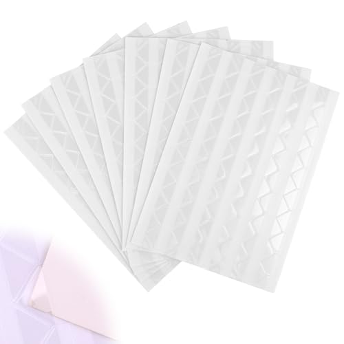 1020pcs/10 Sheets Self-Adhesive Photo Corners Clear Safe Mounting Picture Edge Stickers for Scrapbooks Journals Family Albums
