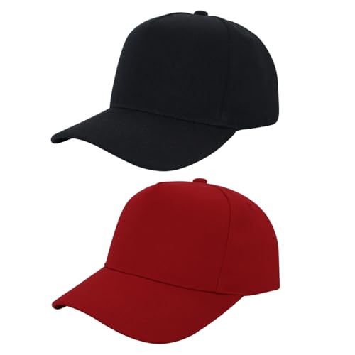Image of 5-Panel Baseball Cap for Workouts, Hiking, Outdoor Sports, Customizable DIY Design, All-Season Comfort Fit, Adjustable