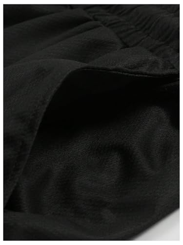 SHENHE Men's Y2k Goth Shorts 2 in 1 Mesh BasketballTrack Shorts Streetwear with Liner4