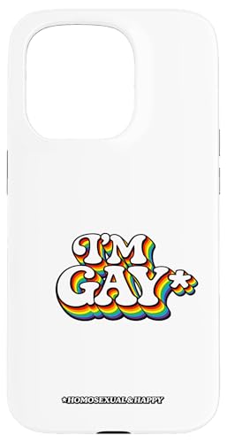 I'm Gay ��������&�n�b�s�[���[���A ���C���{�[ Loud and Proud �X�}�z�P�[�X iPhone 15 Pro �p