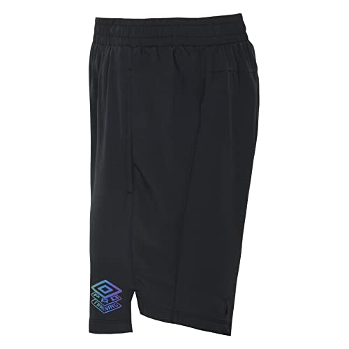 Umbro Men\'s Pro Training Short, Black, Large - Thumbnail 2
