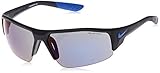 Nike EV0859-004 Skylon Ace XV R Sunglasses (One Size), Matte Black/Game Royal, Grey with Blue Night Flash Lens