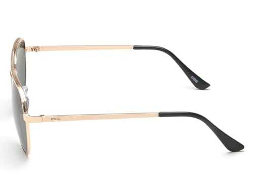 Image of IDEE | 100% UV protected | Unisex | Full Rim | Pilot | Frame Alloy Metal | Lens: Gradient Polycarbonate - IDSO205