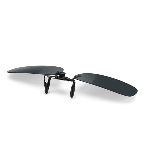 Image of MERRY'S Polarized Clip on Sunglasses Flip Up Metal Clip Attachments for Prescription Glasses