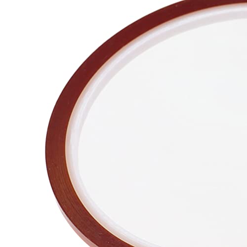 Image of Heat Resistant Tape, High Temperature Resistant Polyimide Sublimation Tape, Heat Transfer Tape for Coffee Mugs, Plates, 3mm