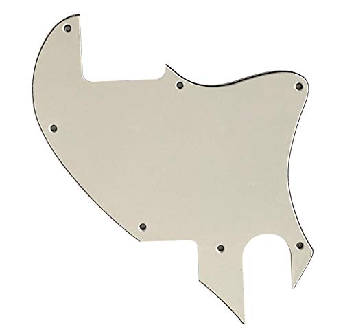 �M�^�[�s�b�N�K�[�h Fits US Tele F Hole Hybrid Conversion Blank Telecaster Style 3�w�\�� �M�^�[�ی� �ی�t�B�����t�� (3�v���C�z���C�g)