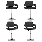 Avec un design élégant, cet ensemble de chaises de salle à manger pivotantes est conçu pour être un supplément pratique et moderne à votre salle à manger et à votre cuisine
