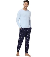 A-light Blue/Skiing on Navy