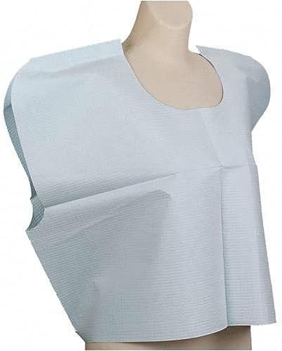 TIDI 910515 Choice Capes, Blue, Tissue/Poly/Tissue (Pack of 100)