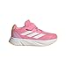 adidas Duramo SL Sneaker, Bliss Pink/White/Hazy Orange (Elastic Lace), 5 US Unisex Big Kid