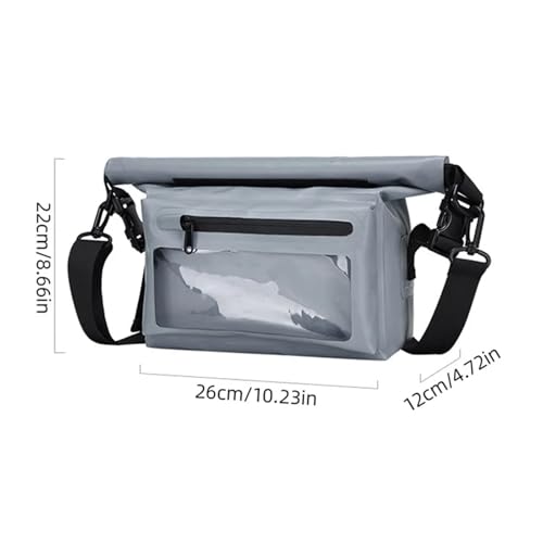 Sac étanche trekking et natation gris pour protéger vos objets de l'eau