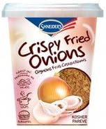 Shneider's Crispy Fried Onions 5.3 Oz. Pack Of 3.