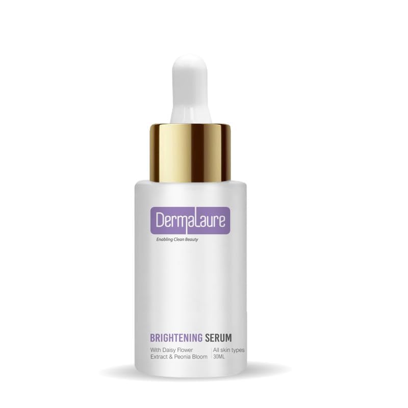 Image of Brightening Serum for Face | Natural Glow with Daisy Flower & Peonia Bloom | Reduces Dark Spots & Revives Dull Tired Skin | Dark Spot Corrector | 30ML | All Skin Types