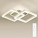 Anten Dimmerabile Plafoniera a LED, 40W Lampada da Soffitto, 3200LM Plafoniera Moderna, Lampada da Salotto, Funzione di Memoria, per Soggiorno, Camera da Letto, Sala da Pranzo, 65 x 42 cm