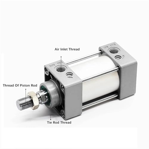 Vérin pneumatique SC100 double effet pour éliminer les ratés de course - 3