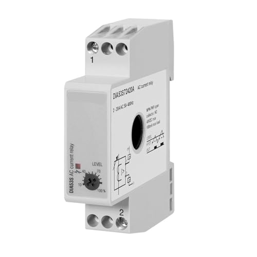 Relais de surveillance surintensité monophasé pour sécuriser le moteur industriel AC 2-20A