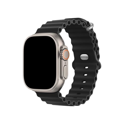 HdanMole Ocean Silikon Sportarmband Kompatibel mit Apple Watch Ultra 49mm