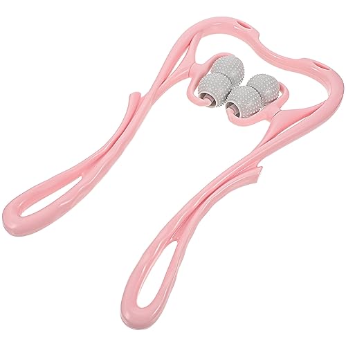 COLLBATH Upgrade 6-Wheel Home Neck Massage Roller Portable Neck Massager for Office Use Gentle Rollers