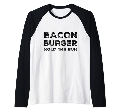 Funny Carnivore Diet Lover Anti-Vegan Keto Meat Eater Humor Raglan Baseball Tee