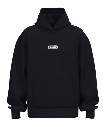 Sweatshirt à capuche JAKO noir XXL avec sa poche kangourou et sa coupe ample unique
