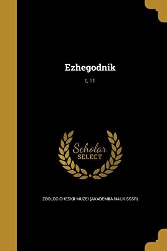 Ezhegodnik; t. 11 (Russian Edition)