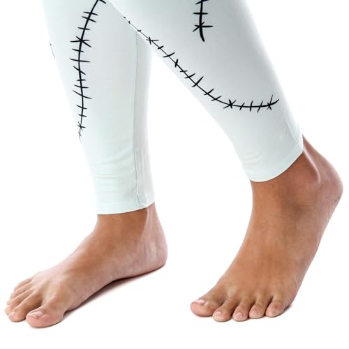 The Nightmare Before Christmas Women's I Am Sally Rag Doll Costume Tights Leggings (2XL) - image 4