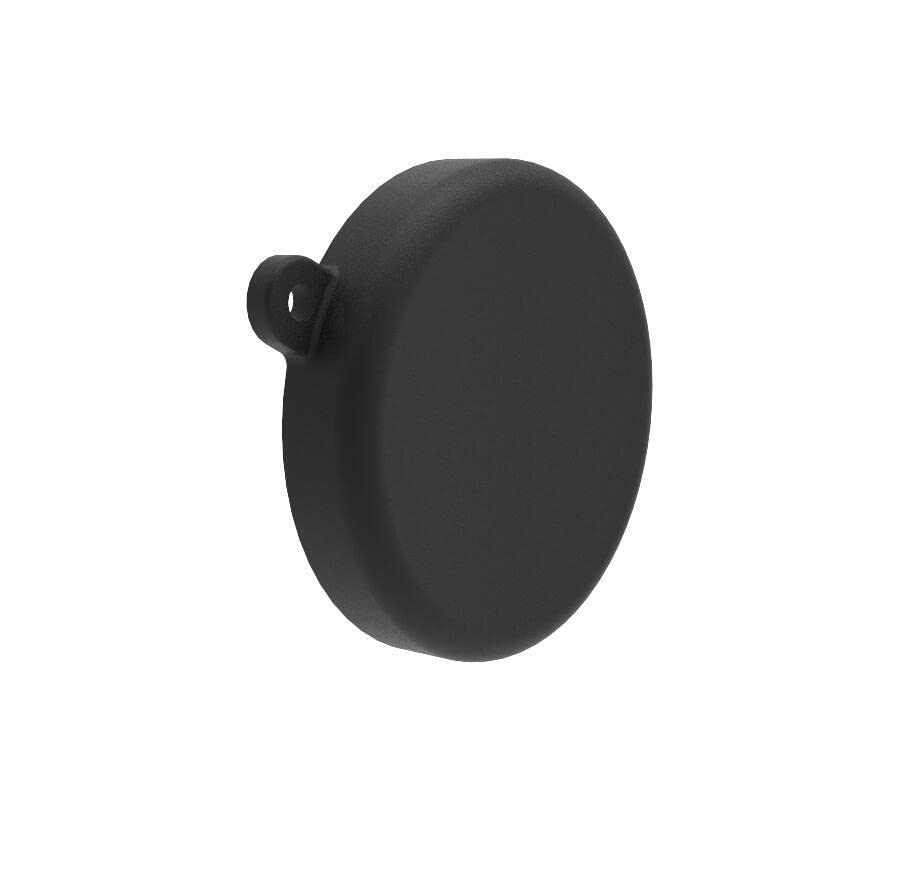 Protective Silicone Sleeve Case For DJI Action 3 Lens Protector Cap for DJI Osmo Action 3 Protective Cover Lens Hood Sports Camera Accessories (Black)