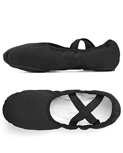 Image of Stelle Ballet Shoes for Women Highly Stretch Canvas Split Sole Dance Yoga