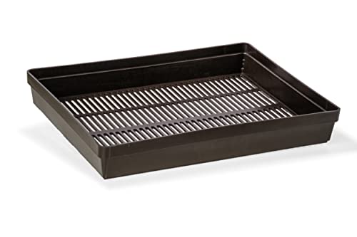 Kimmel Anzuchttopf 12 er Set mit praktischer Aufbewahrungsbox, Kunststoff, Brown