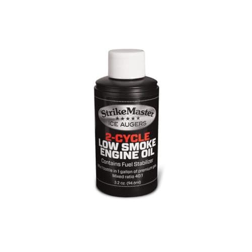 Strike Master 3.2-Fluid Ounce Bottle of Ice Augers Smokeless 2-Cycle Oil