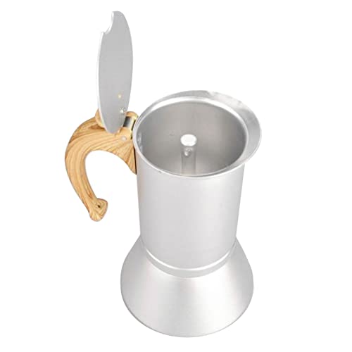 GOOLI Cafetera eléctrica | Cafeteras de aluminio con acabado mate para el hogar Mango ergonómico,Cafetera térmica de 150…