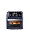Food essentials and family helpers Smart Air Fryer Oil-free Electric Fryer Household Vision Air Fryer Oven Large Capacity Multi-functional All-in-one Electric Oven Smart assistant Enjoy life (Color :