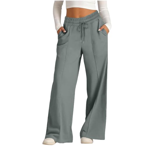 Wide Leg Sweatpants Women High Waisted Baggy Joggers Loose Fit Athletic Sweatpants Soft Lightweight Joggers 2025