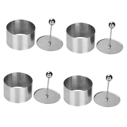 Unomor 4pcs Onigiri Mold Rice Maker for Sushi Tiramisu Food Molds for Cooking Versatile Kitchen Tool for Creative Dishes