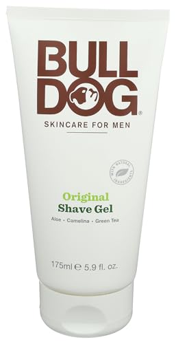 Bulldog Mens Skincare and Grooming Original Shave Gel, 5.9 Ounce
