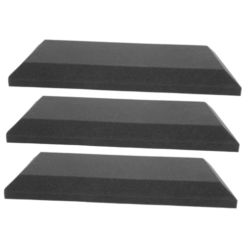 Paneles Acústicos Aislantes Auto-adhesivos HEMOTON 3pcs para Reducción de Ruido y Absorción de Eco para Estudio, Dormitorio y Oficina miniatura 1