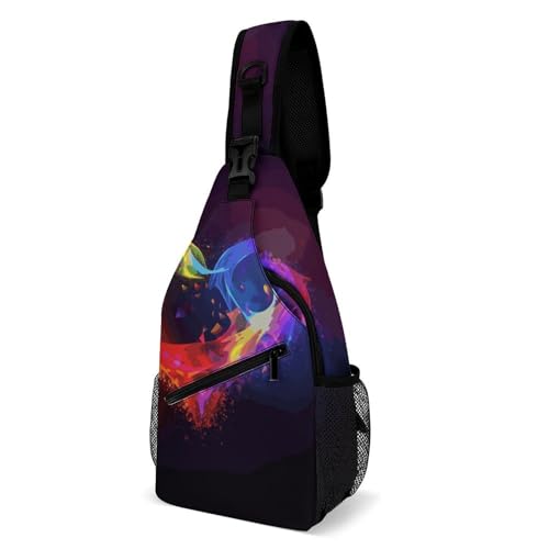 Sling Bag Crossbody Casual para Senderismo y Viaje