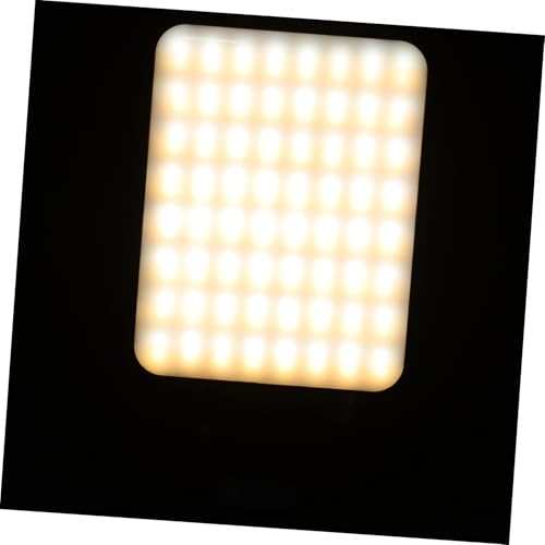 Operitacx Iluminación LED Portátil Recargable para Teléfonos con Clip Magnético Luz para Videoconferencias y Fotografía de Brillo y Recargable para Maquillaje y