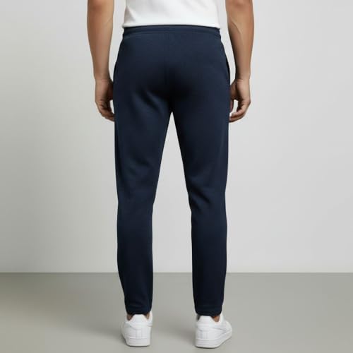 Image of Khakey Men's Black Regular Fit Cotton Plus Size Track Pant|Regular Fit Track Pants|Cotton Trackpant for Men|Solid Trackpants Men Combo