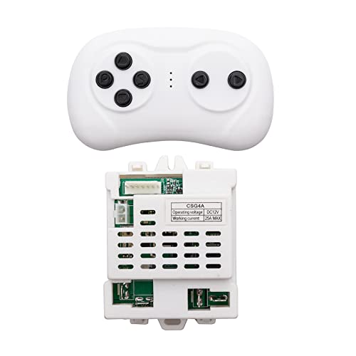 weelye CSG4A (CSR-12T-2A) 12V Children's Power Riding Car 2.4G Bluetooth Remote Control and Receiver Kit Controller Control Box Accessories Children's Electric Riding Car Replacement Parts