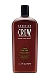 AMERICAN CREW 3-in-1 Tea Tree Shampoo Conditioner and Body Wash, 33.8 Fl Oz