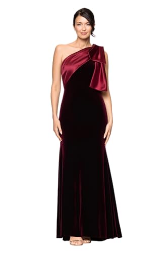 Image of Betsy & Adam Women's Cape Sleeve High Neck Bodycon Knee Length Dress with Cutout