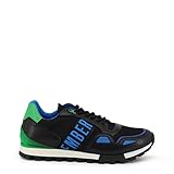 BIKKEMBERGS Scarpe Basse Sneakers Uomo Nero (Fend-ER_2232)