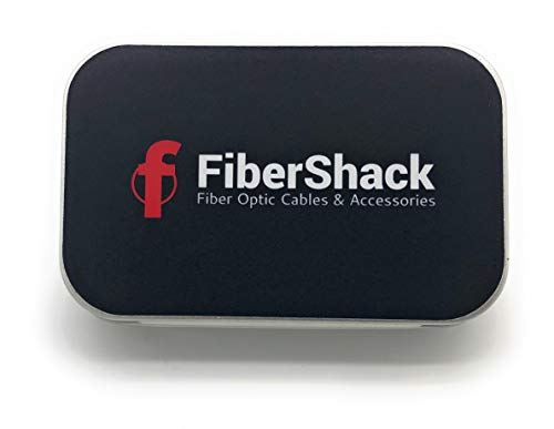 Fibershack -Sc/Apc To Sc/Apc Fiber Coupler Tin - 12 Pack - Single Mode Sc-Apc Fiber Connector. Scapc Fiber Optic Couplers Extend Apc Fiber Cables. 12 X Sm Sx Scapc Fiber Adapters Included #TOP3