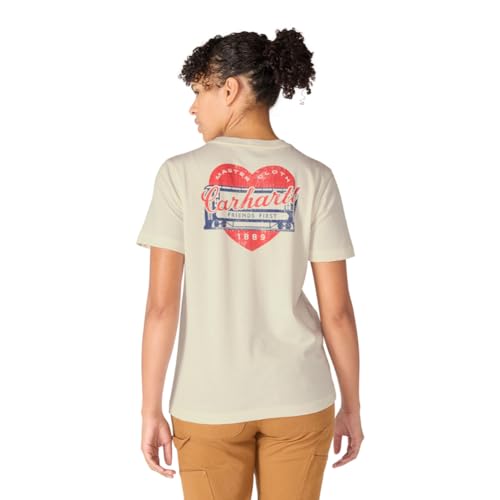 Image of Carhartt Women's Irvine Relaxed Heritage Heart T-Shirt