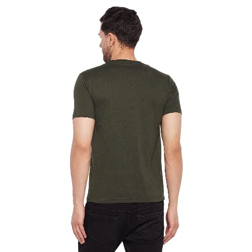 Image of Orewa Men Men's Solid Regular Fit T-Shirt