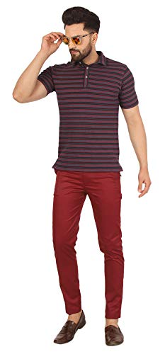 Image of AD & AV Men's Formal Trouser (BALENO Neavy NEW AA) - Navy Blue