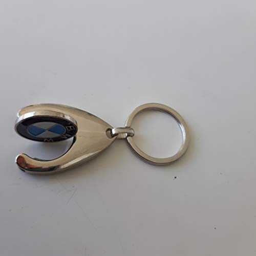 Sleutelhanger BMW logo winkelwagenmunt origineel keyring BMW - Afbeelding 5